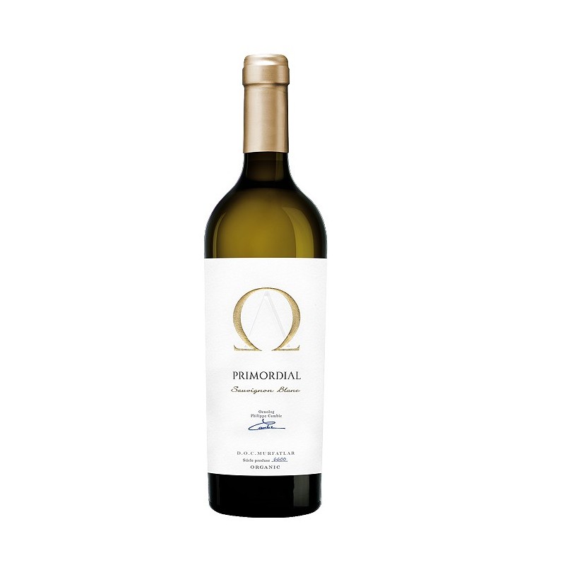 Vin Primordial Sauvignon Blanc Organic, Domeniul Bogdan, An 2019