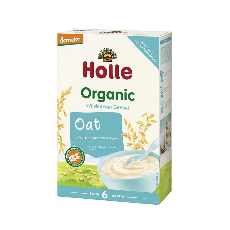 Piure din ovaz, Organic, Holle Baby Food, 250g