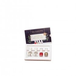 Kia Charlotta set Merry & Bright Set - 2 x laci de unghii , 1x start de baza, 1x strat superior